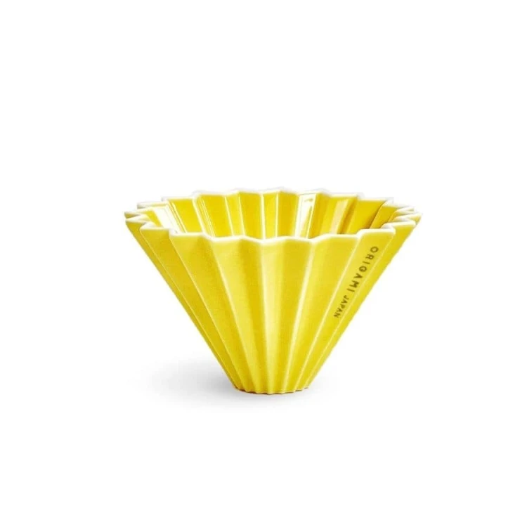 origami dripper m żółty | CoffeeLove