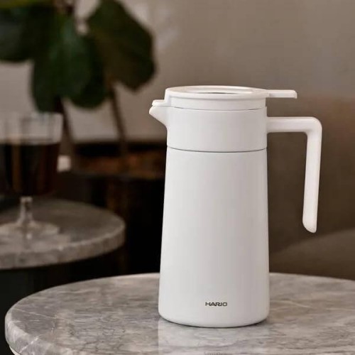 Hario Serwer Termiczny 600 ml biały – dzbanek próżniowy | CoffeeLove