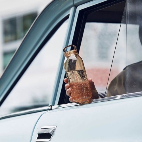 Kinto Water Bottle 500 ml amber | CoffeeLove