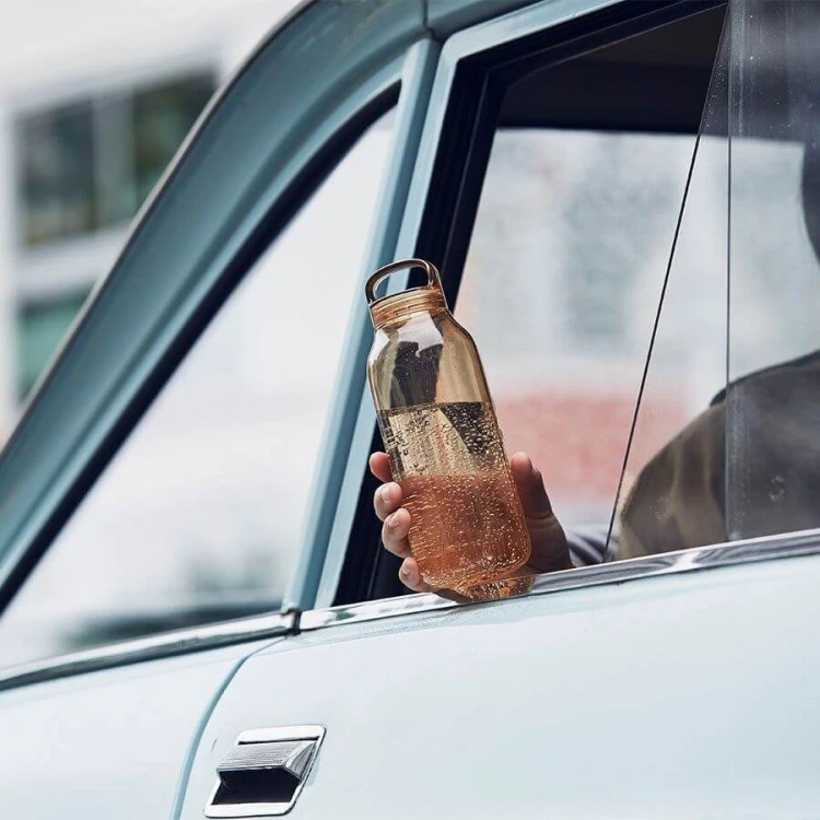 Kinto Water Bottle 500 ml amber | CoffeeLove