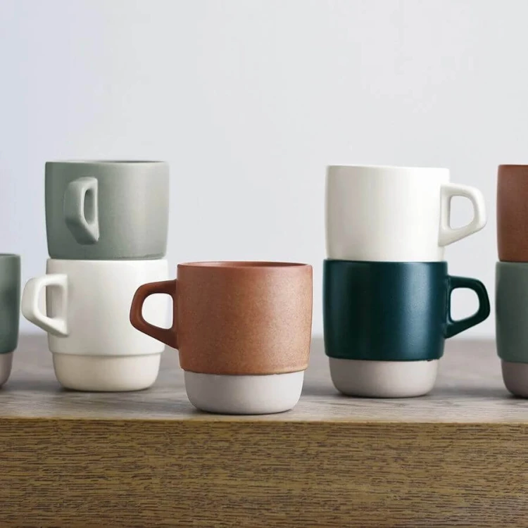 Kinto SCS stacking mug white 320 ml | CoffeeLove