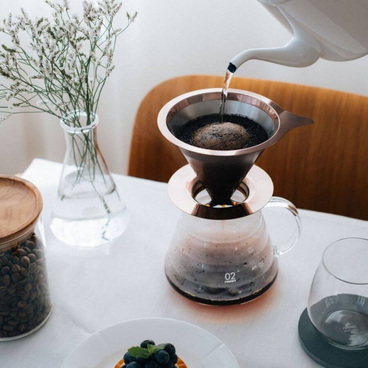 Hario Double Mesh Metal dripper | CoffeeLove