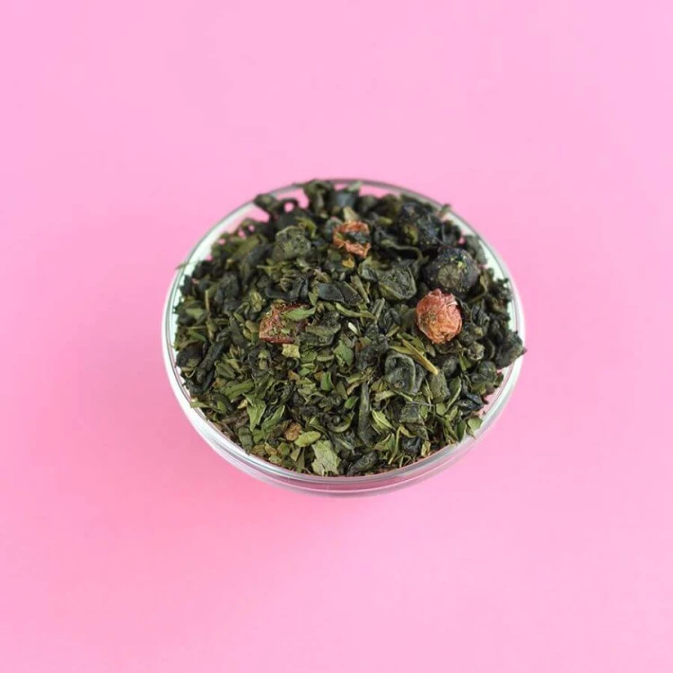 Herbata zielona porzeczka z miętą 50 g | CoffeeLove