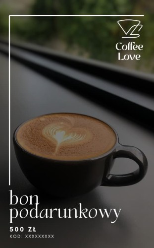 bon podarunkowy 500 | CoffeeLove