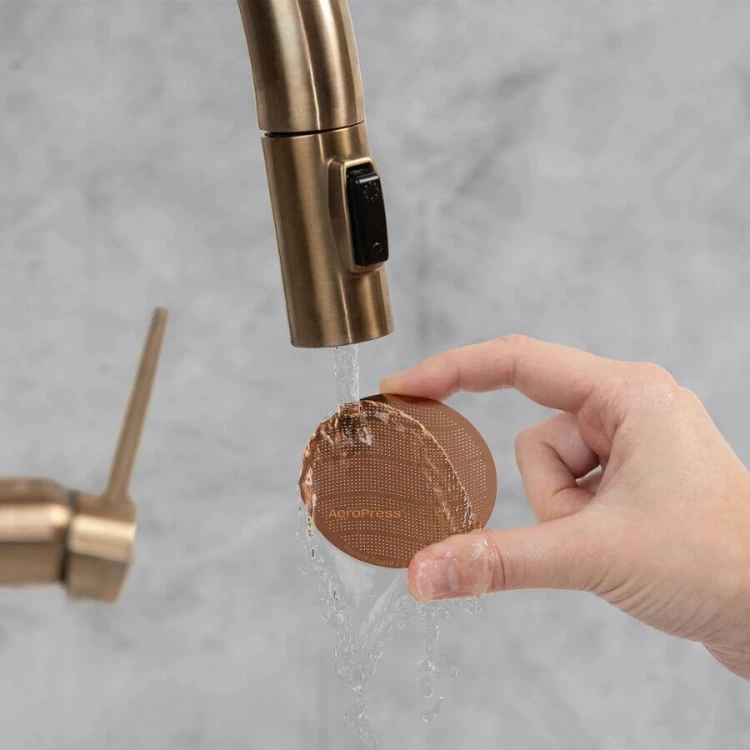 AeroPress Reusable Filter złoty | CoffeeLove