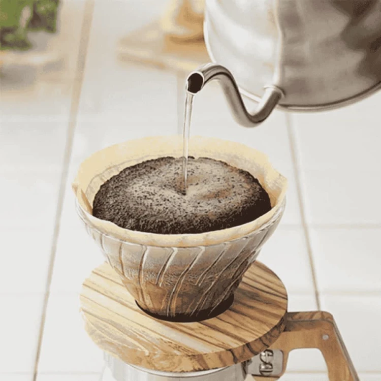 Hario dripper szklany Olive Wood-4.jpg