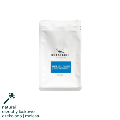 Roastains Brazylia Sweet Espresso 250 g | CoffeeLove