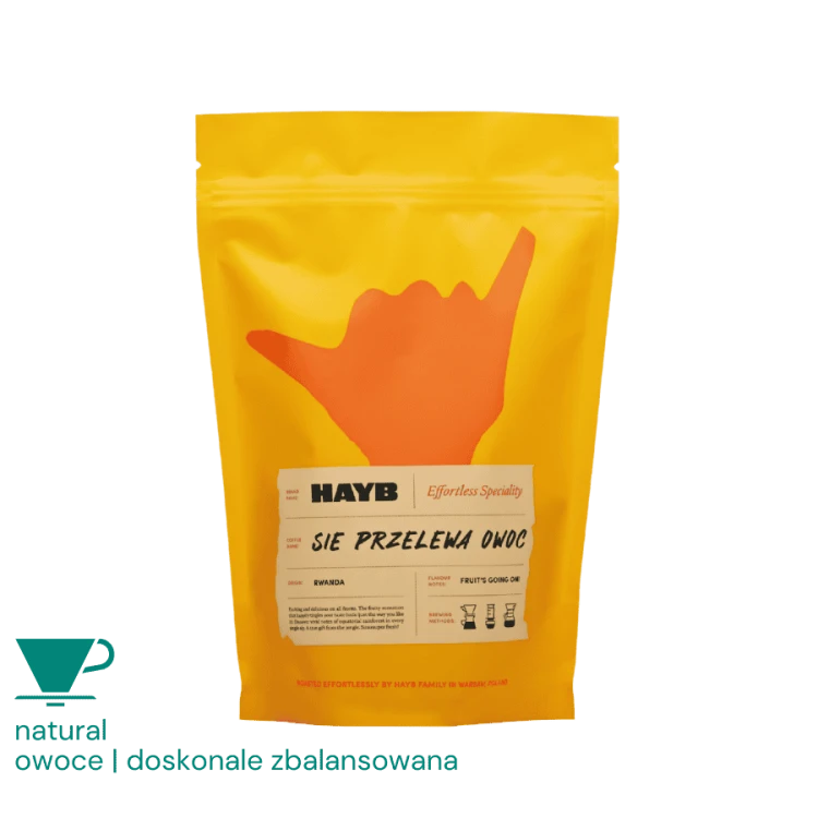 HAYB Się Przelewa Owoc 500g | CoffeeLove