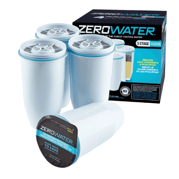 ZeroWater Zestaw 4 Filtrów do dzbanka | CoffeeLove