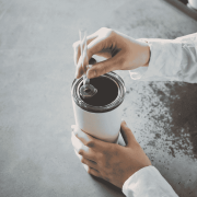 Kinto to go Tumbler ice gray 480 ml | CoffeeLove