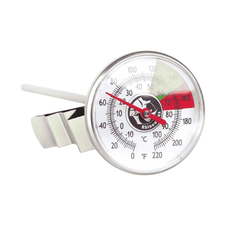 Rhinowares Short Thermometer termometr do mleka 13 cm | CoffeeLove