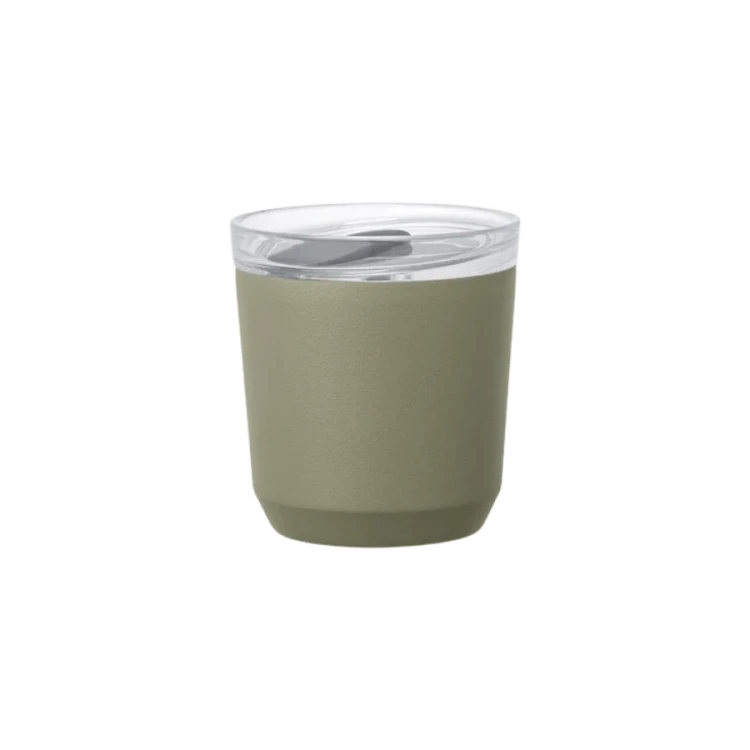 Kinto To Go tumbler 240 ml Khaki 240 ml | CoffeeLove
