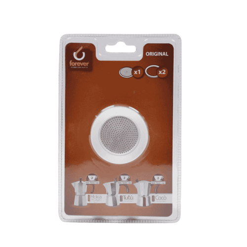 Forever Uszczelki i sitko do kawiarek aluminiowych | CoffeeLove