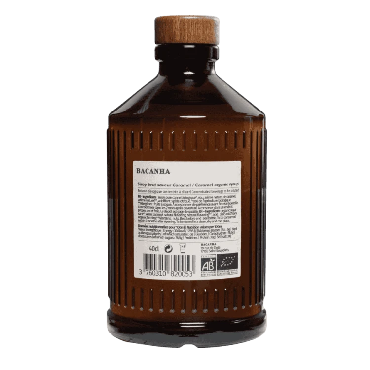 Bacanha syrop o smaku karmelowym 400 ml | CoffeeLove