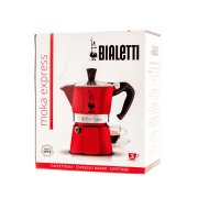 Bialetti Moka Express czerwona | CoffeeLove