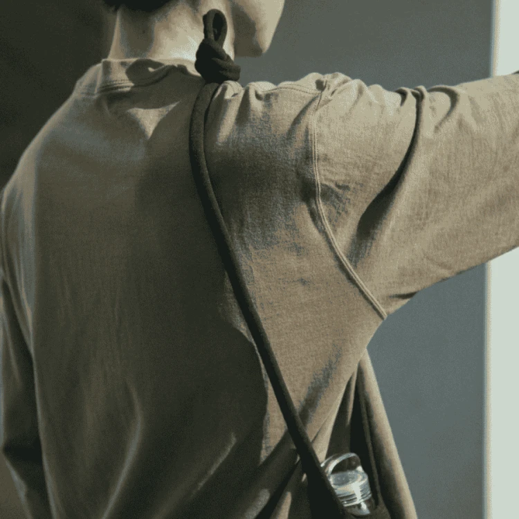 Kinto Futo bottle sling bag black | CoffeeLove