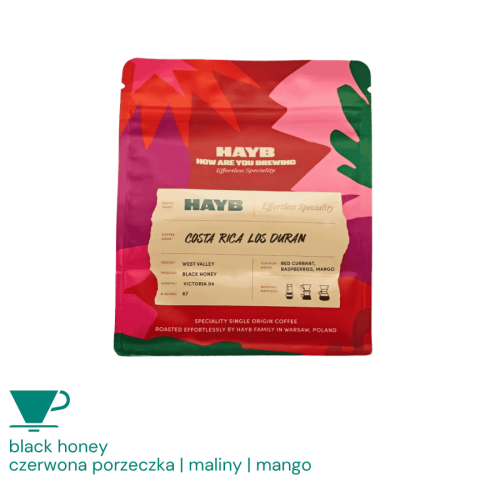 HAYB Kostaryka Los Duran 250 g | CoffeeLove