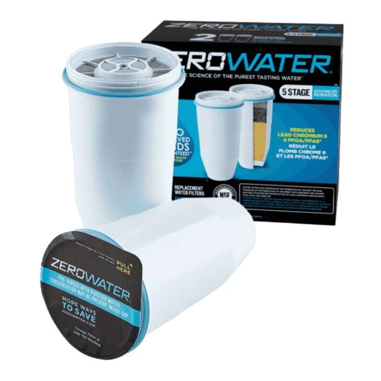 ZeroWater – zestaw filtrów wymiennych 5-stopniowych (2 szt.) | CoffeeLove