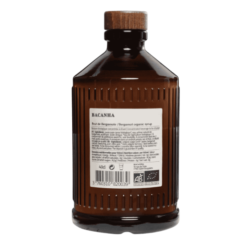 Bacanha syrop o smaku bergamotki 400 ml | CoffeeLove