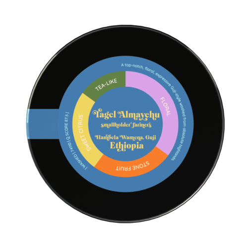 Heresy Etiopia Tagel Alamayehu filter 252 g | CoffeeLove