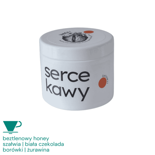 Serce Kawy Kostaryka Zachwyt filter 200 g | CoffeeLove