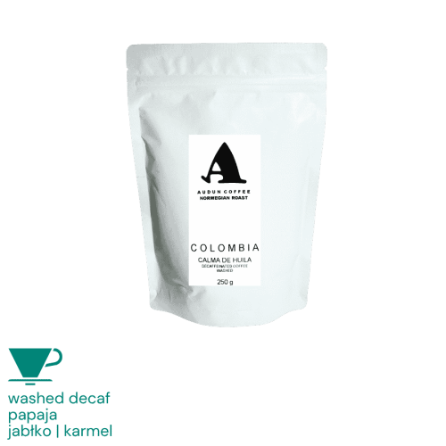 Audun Kolumbia Calma De Huila 250 g filter bezkofeinowa | CoffeeLove