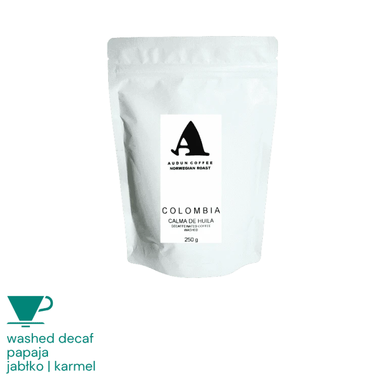 Audun Kolumbia Calma De Huila 250 g filter bezkofeinowa | CoffeeLove