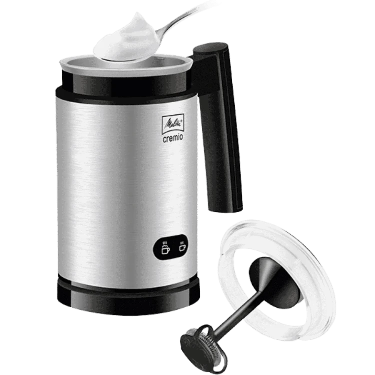 Melitta Cremio elektryczny spieniacz do mleka stalowy | CoffeeLove