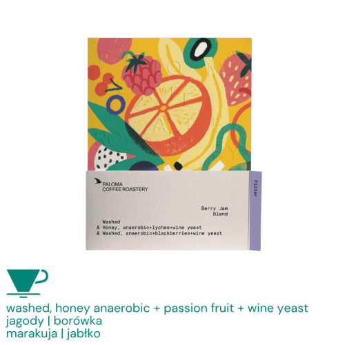 Paloma Coffee Berry Jam Blend filter 250 g | CoffeeLove
