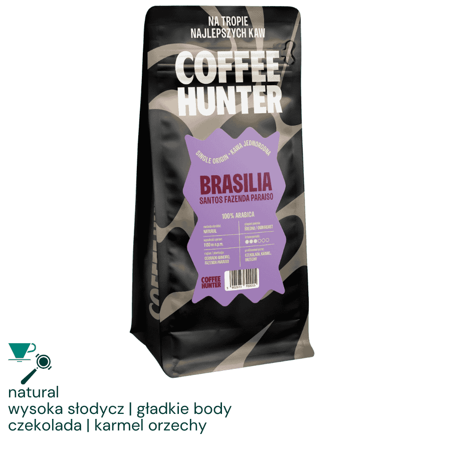 Coffee Hunter Brasilia Santos 1kg | CoffeeLove