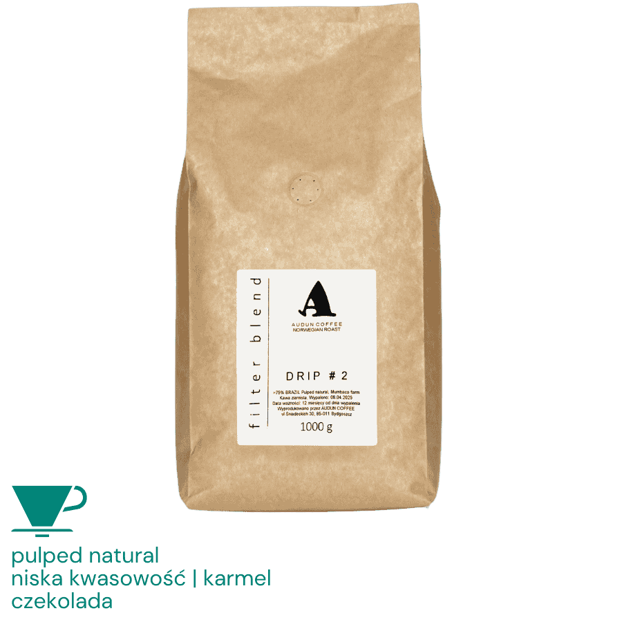 Audun Drip No. 2 Brazylia filtr 1 kg | CoffeeLove