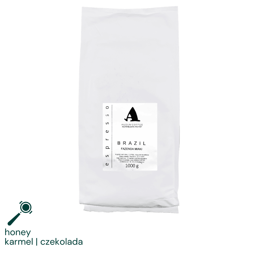 Audun Brasi Miaki Espresso 1 kg | CoffeeLove