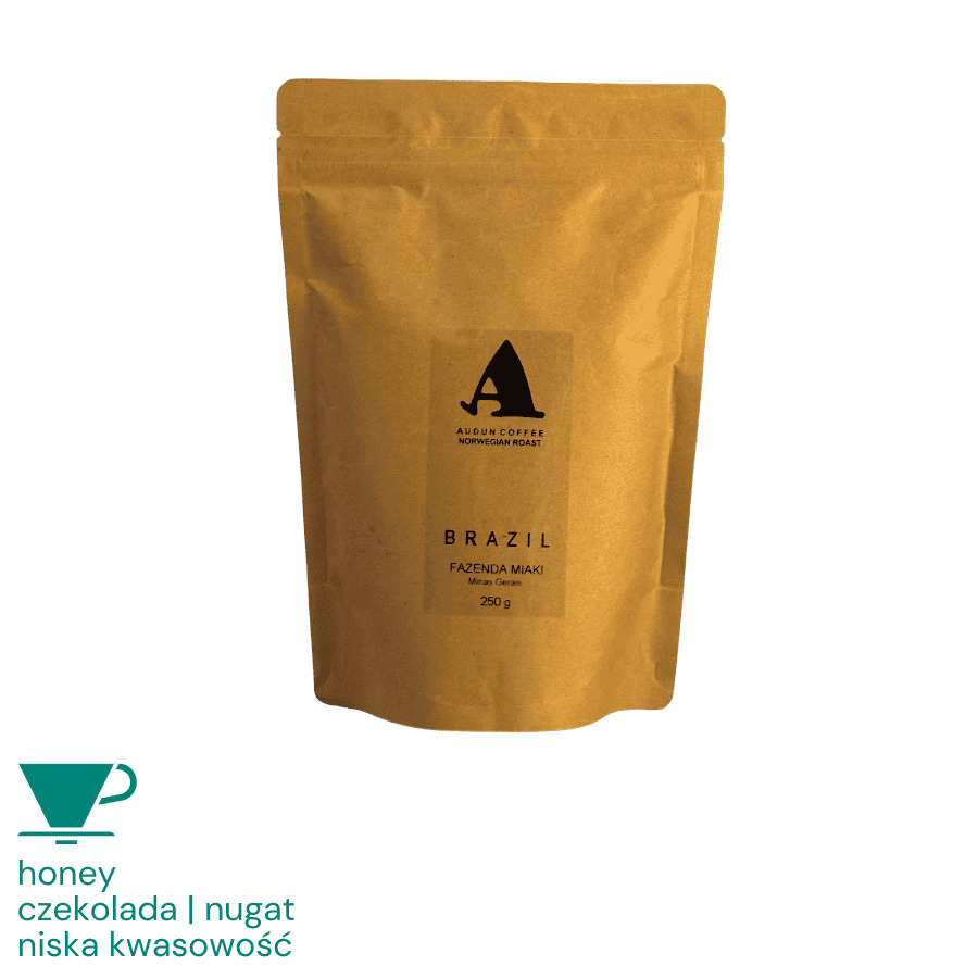 Audun Brasil Fazenda Miaki filtr 250 g | CoffeeLove