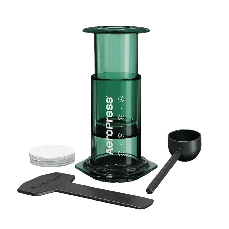 AeroPress Clear Green | CoffeeLove